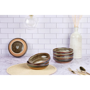 Bol GENESIS Ø17cm - 6 pièces - Basalte