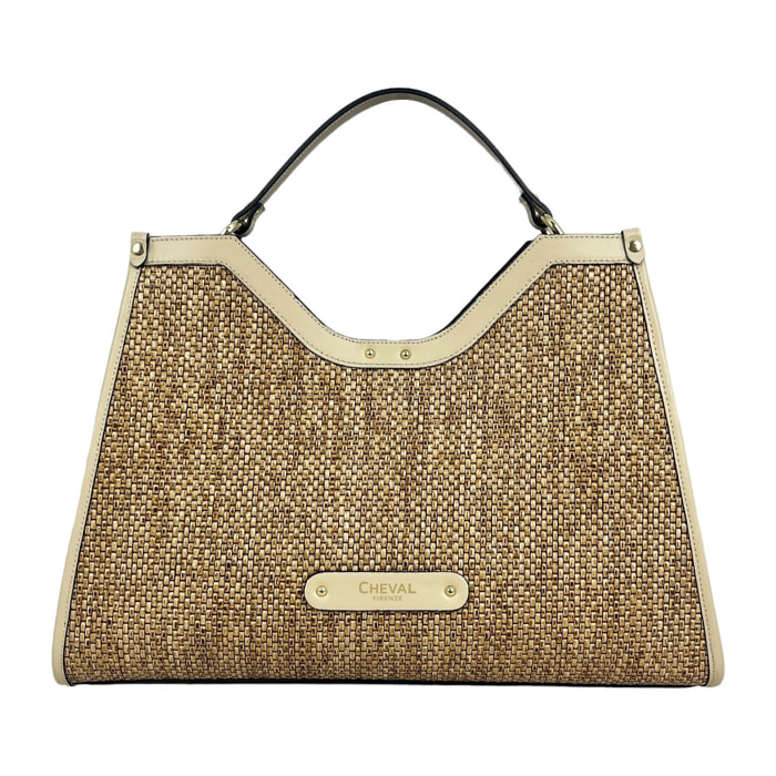 Borsa a spalla Cheval Firenze Capri Beige