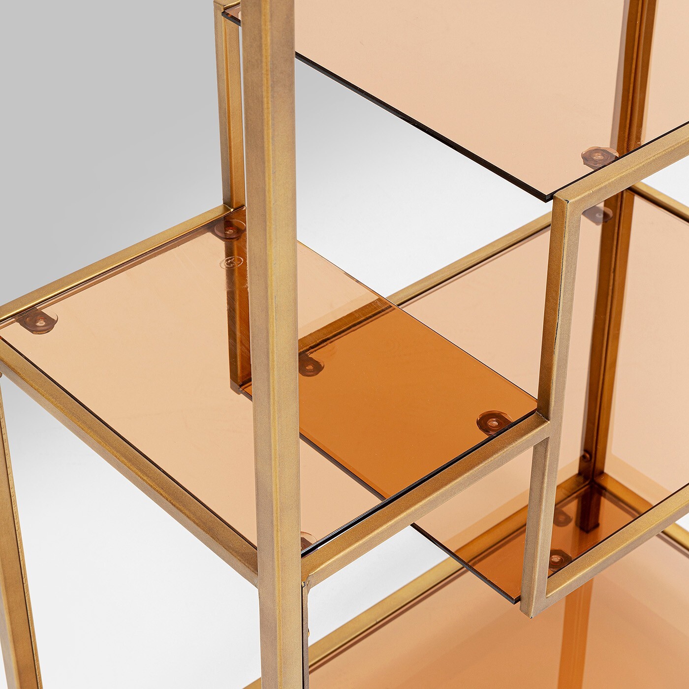 Étagère Loft dorée Kare Design