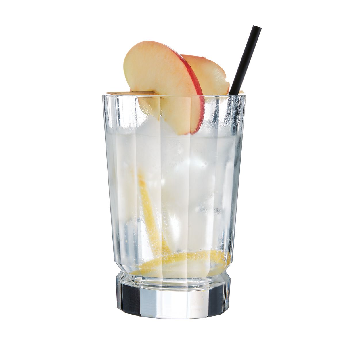 4 verres à eau, jus et soda 36cl Macassar - Cristal d'Arques - Kwarx au design vintage