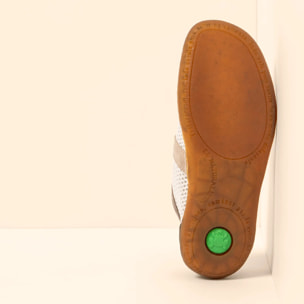 Zapatos N5293 MULTI MATERIAL MULTI WHITE/ EL VIAJERO color Multi white