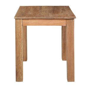 TELGEDE - TAVOLO PRANZO IN LEGNO DI RECUPERO - 4 PERSONE - misura 80X80X80
