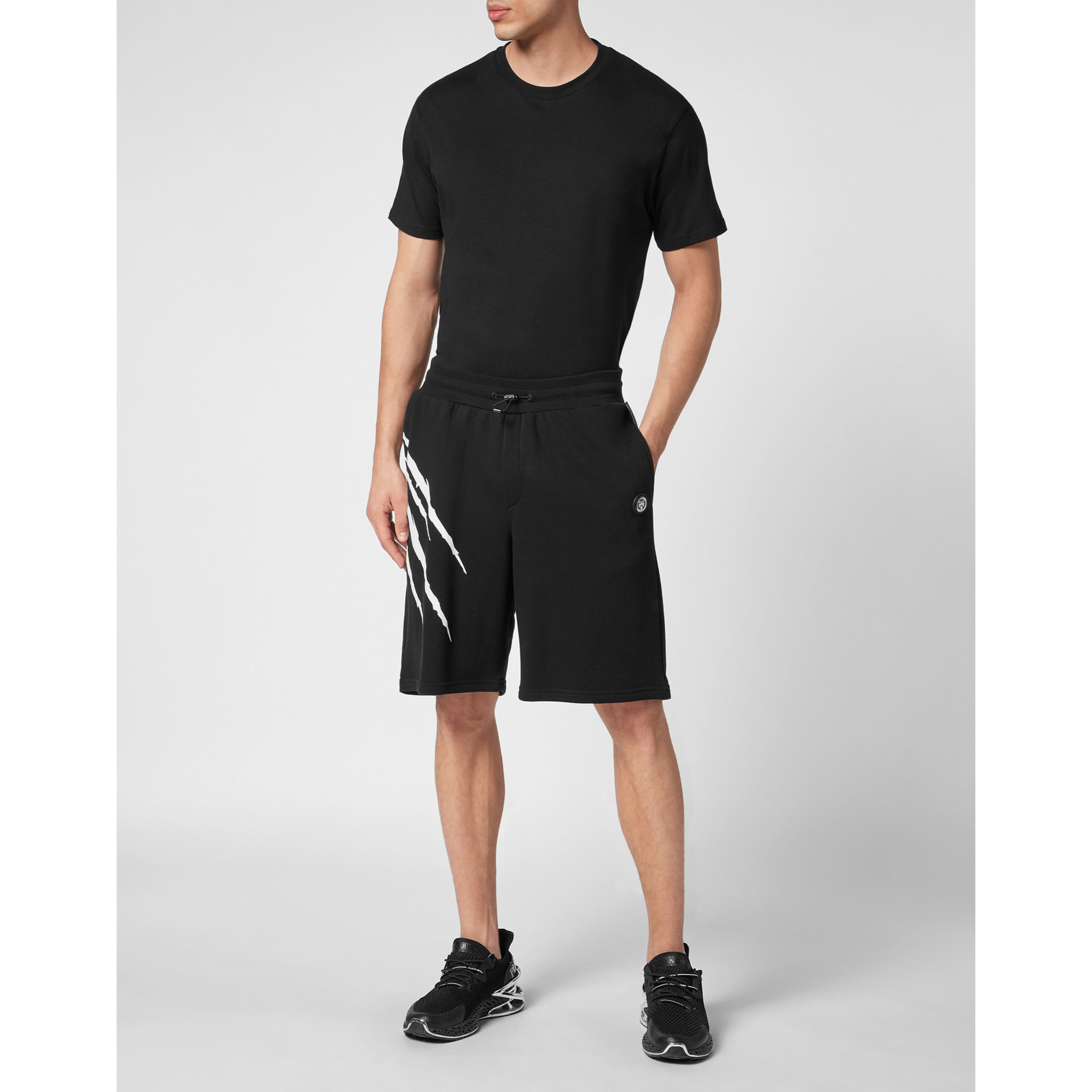 PLEIN SPORT Pantalones cortos deportivos SCRATCH