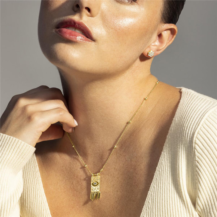 Collar Lux by Lux acabado oro 18k