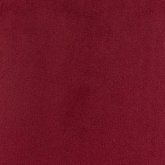 Lampe à poser Siana velours rouge rubis H35cm