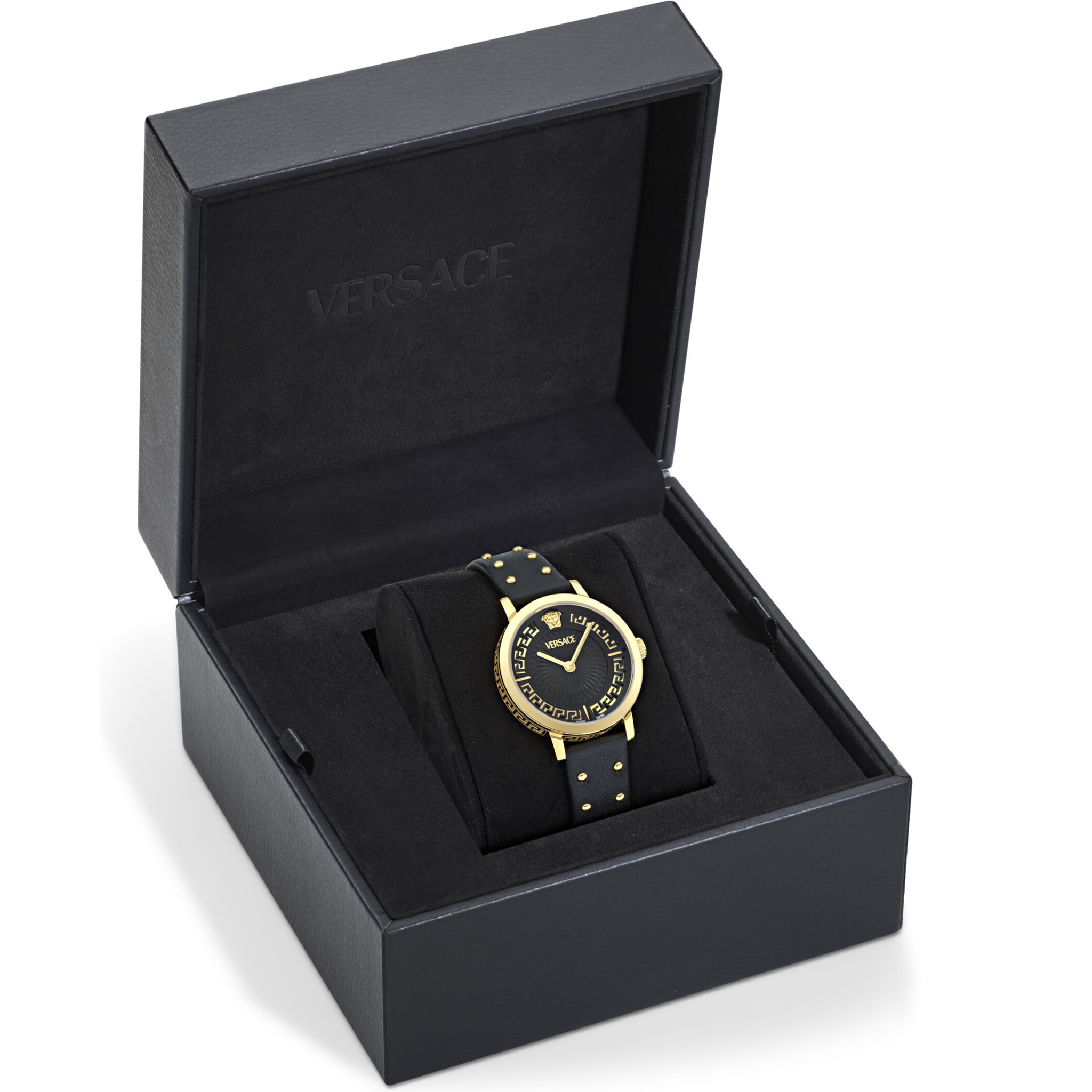 Versace Orologio Analogico Al Quarzo Greca Fortuna (Wc-0A)