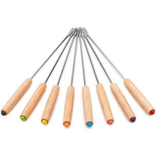 Wok et fondue LAGRANGE Wok et Fondue Bois clair 349019
