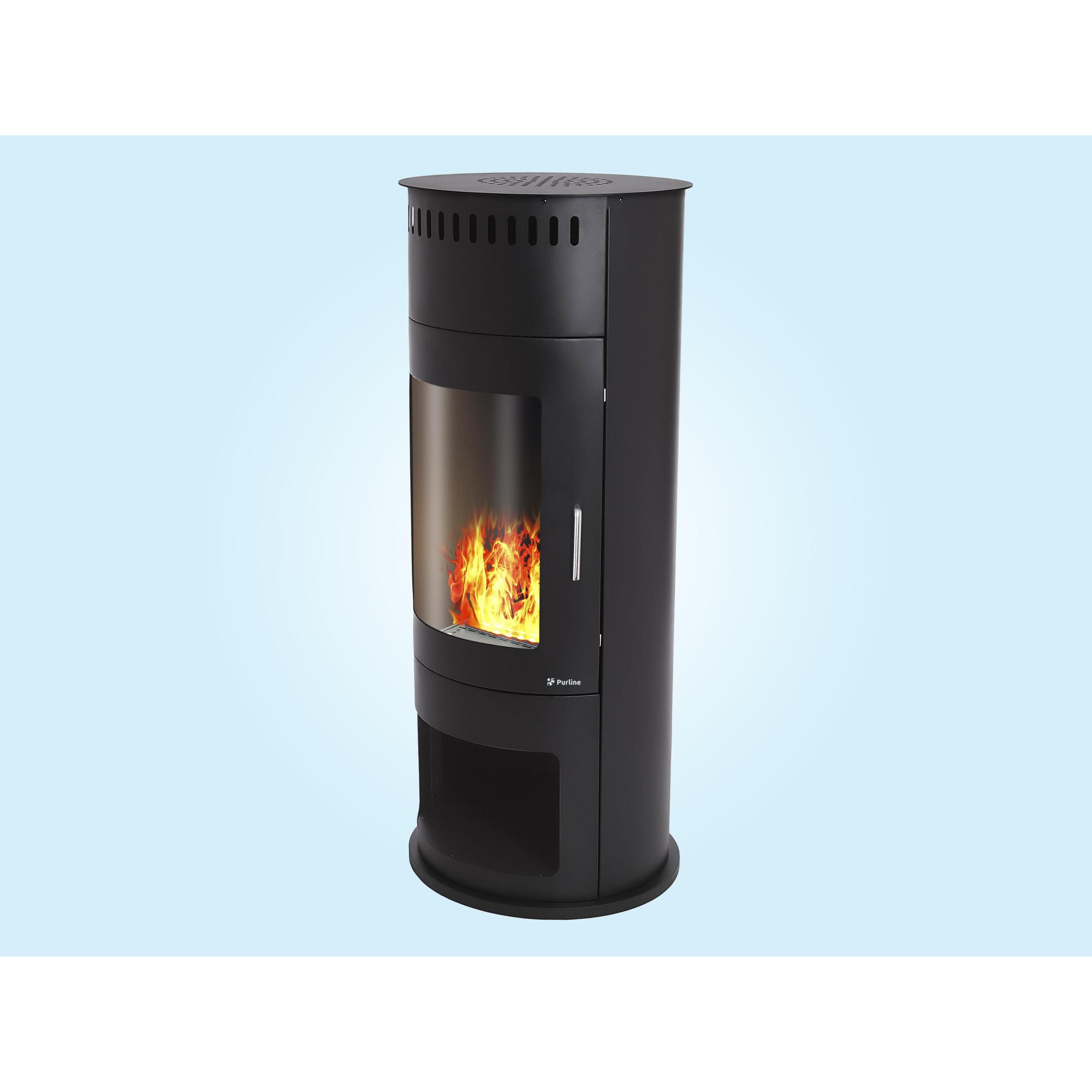 Poêle décoratif avec flamme simulée