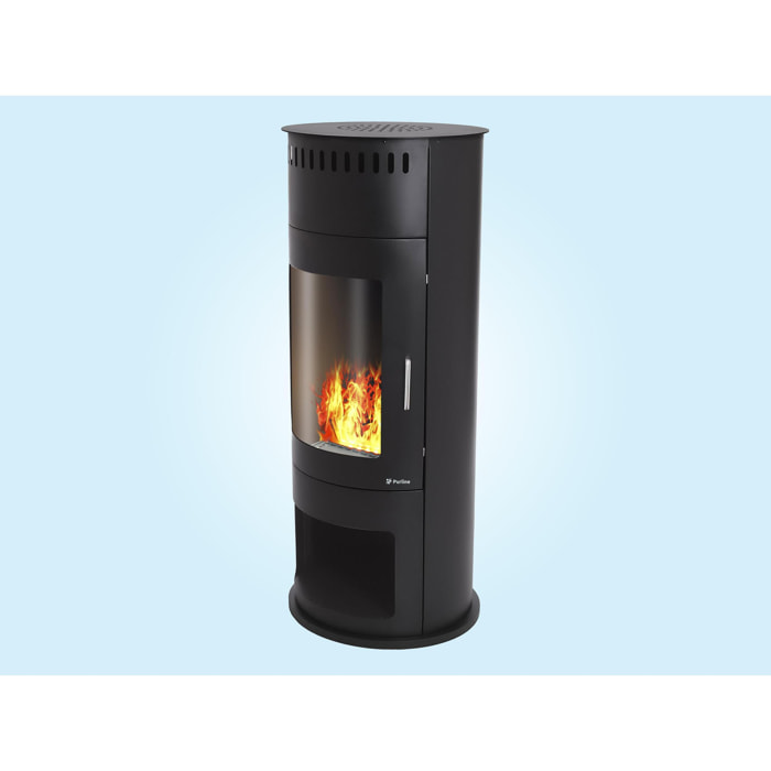 Poêle décoratif avec flamme simulée