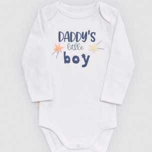 Confezione da 2 body a maniche lunghe per neonato: Mama's Boy e Daddy's Boy