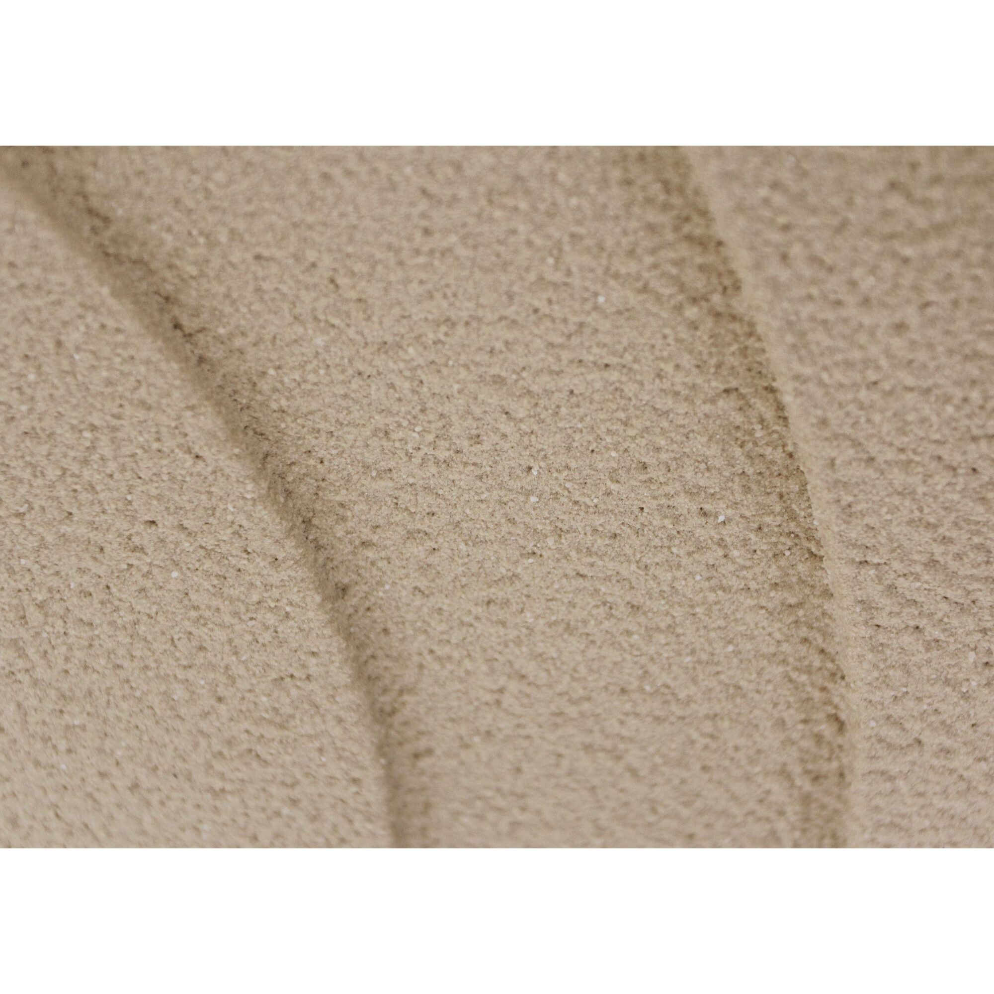 Cuadro Curves resina 3D texturizado abstracto beige 70x50x4 cm