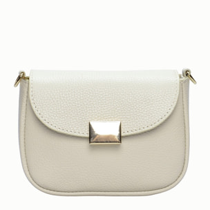 Borsa a spalla Anna Luchini Beige