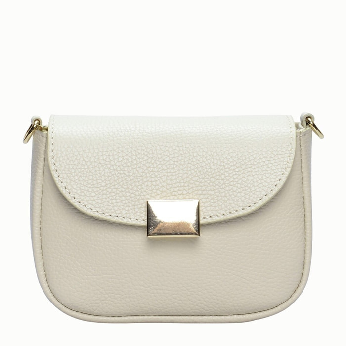 Borsa a spalla Anna Luchini Beige