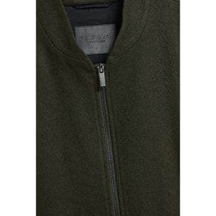 Chaqueta bomber Exeter caqui con detalles Polo Club