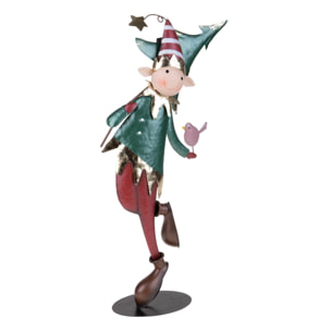 Folletto natale - Pezzi 1 - 30xH62x12cm - Bianchi Dino SpA