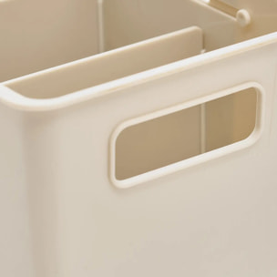 Organiseur extensible Stora moyen format beige