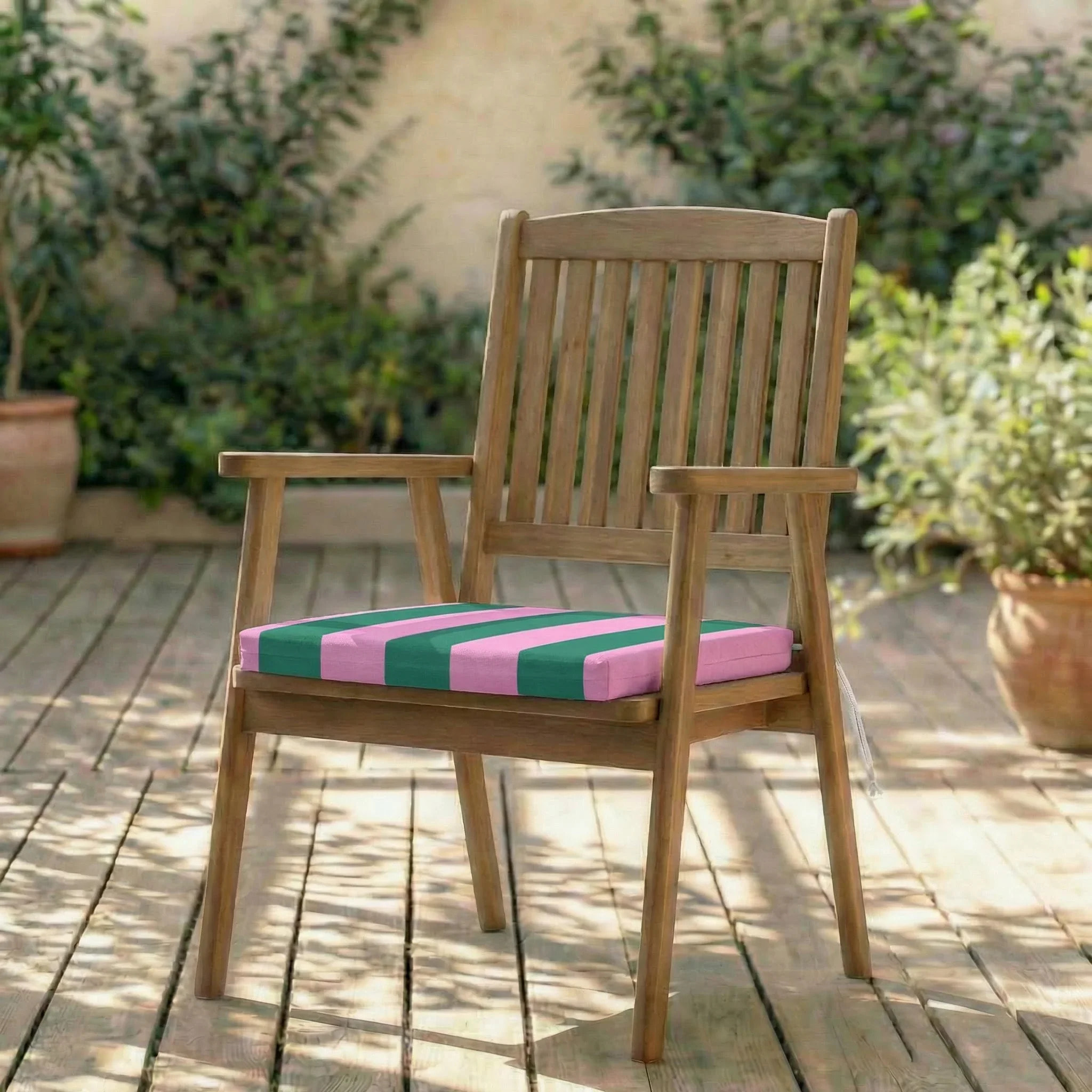 Coussin de siège rembourré 0120-410 40x40x5 cm