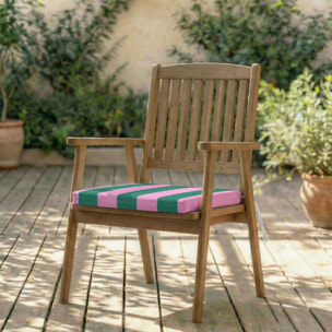 Coussin de siège rembourré 0120-410 40x40x5 cm