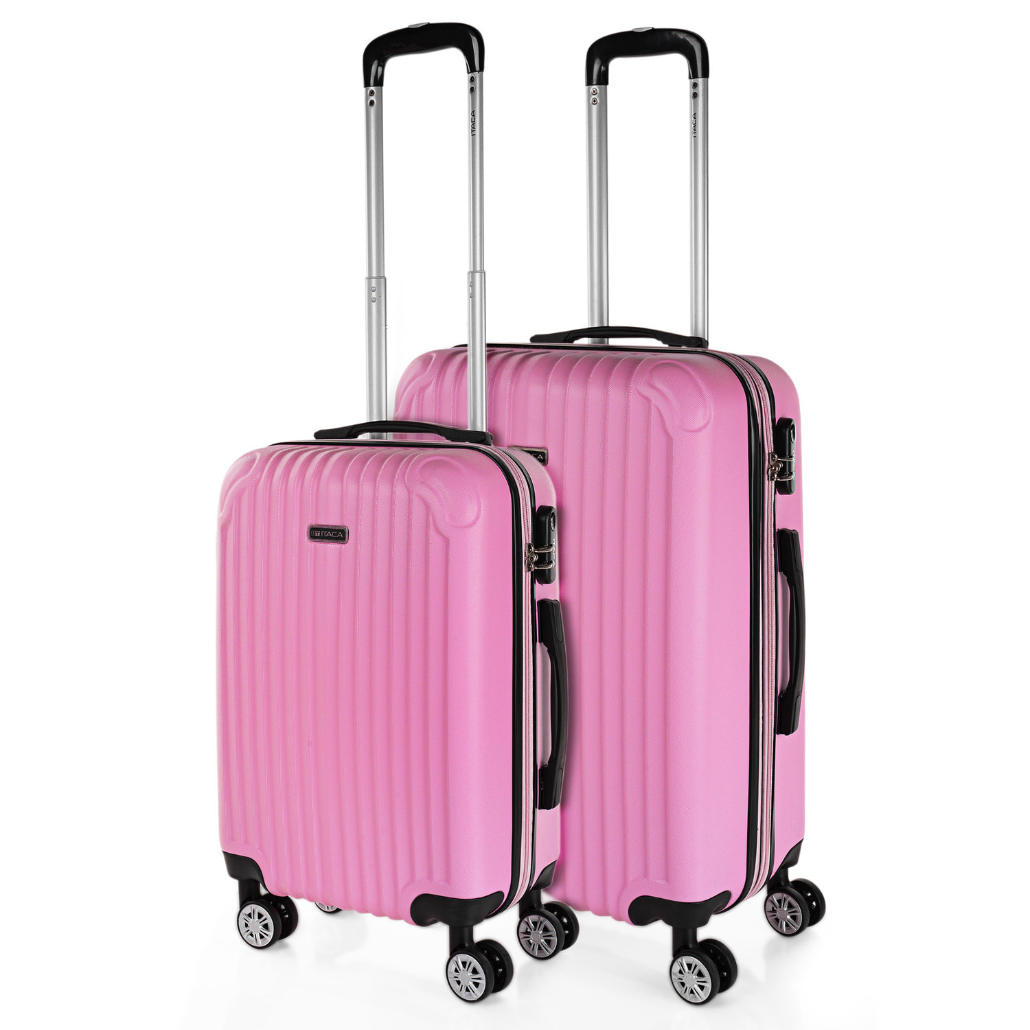 Maleta Itaca Sevron Set 2 Unidades Rosa