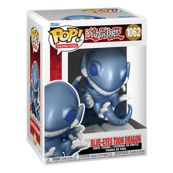 Yu-gi-oh! Pop! Animation Vinile Figura Blue Eyes Toon Dragon 9 Cm Funko