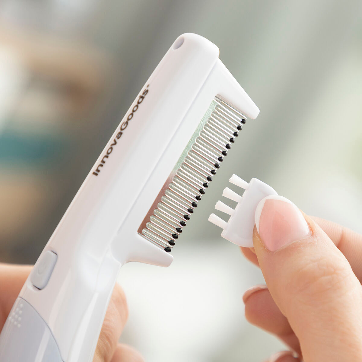 Pettine Elettrico Antipidocchi con Manico Unlicer InnovaGoods