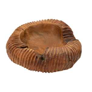 S/TASCHE GARIT IN TEAK RIC. CM 37X40X16 (PEZZI UNICI - NON RIP. IN SERIE)