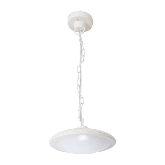 Forlight Colgante Ip44 Pergola Led 7,5W 3000K Blanco 533Lm