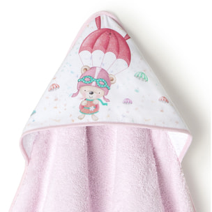 Set Capa de Baño Paracaidista con Dou Dou Paracaidista