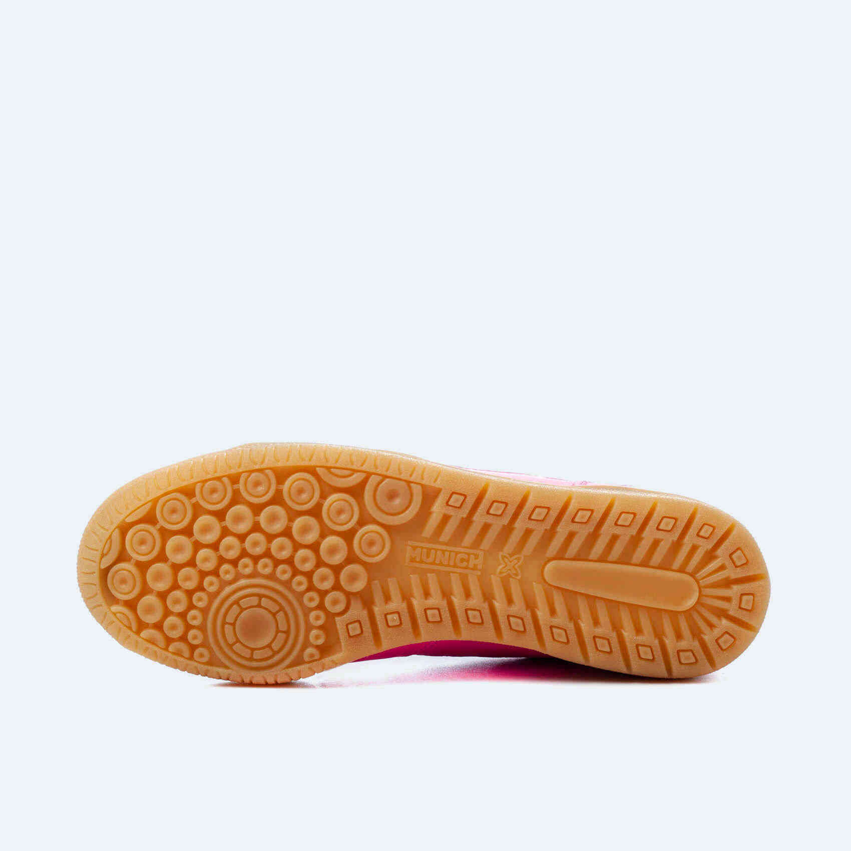 MUNICH GRESCA 10 Zapatillas fútbol sala Diseño Rosa y Plateado