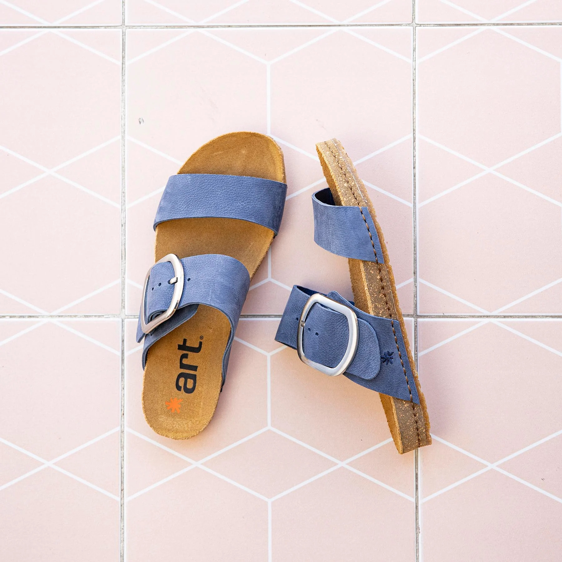 Sandalias 0175 NOBUCK BLACK/ CRETA color Black