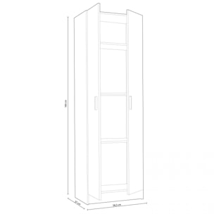 Armario Multi Useful 60 2 Puertas Blanco