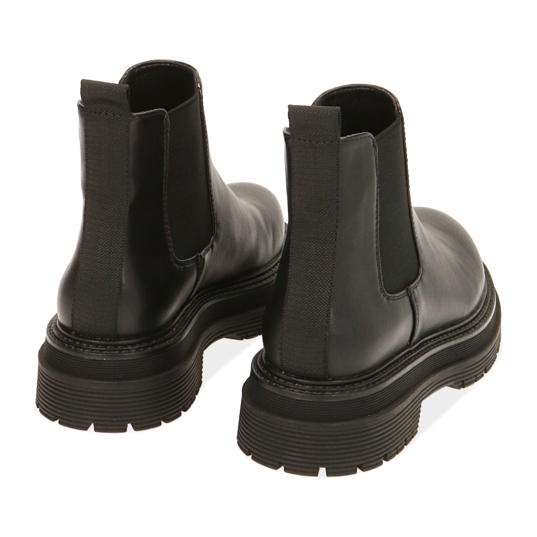 Chelsea boots neri, tacco 5 cm