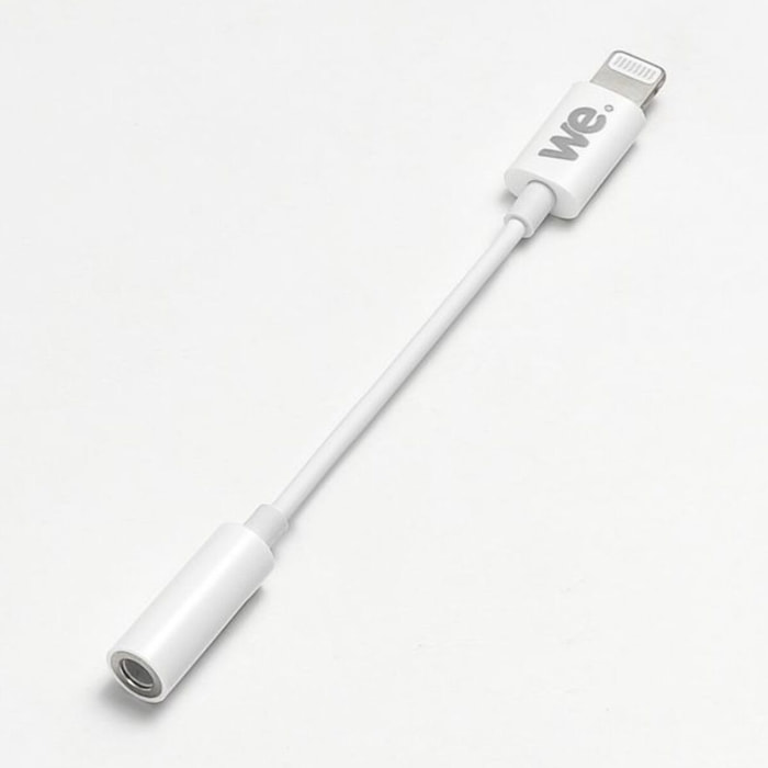 Adaptateur Jack WE Lightning male vers jack 3.5 femelle