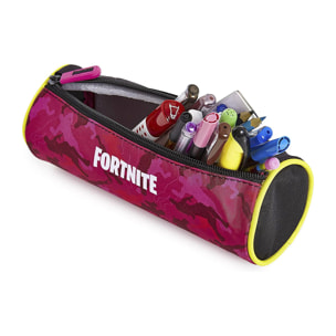 Portatodo redondo Fortnite Skull Trooper. Interior totalmente forrado y personalizado.