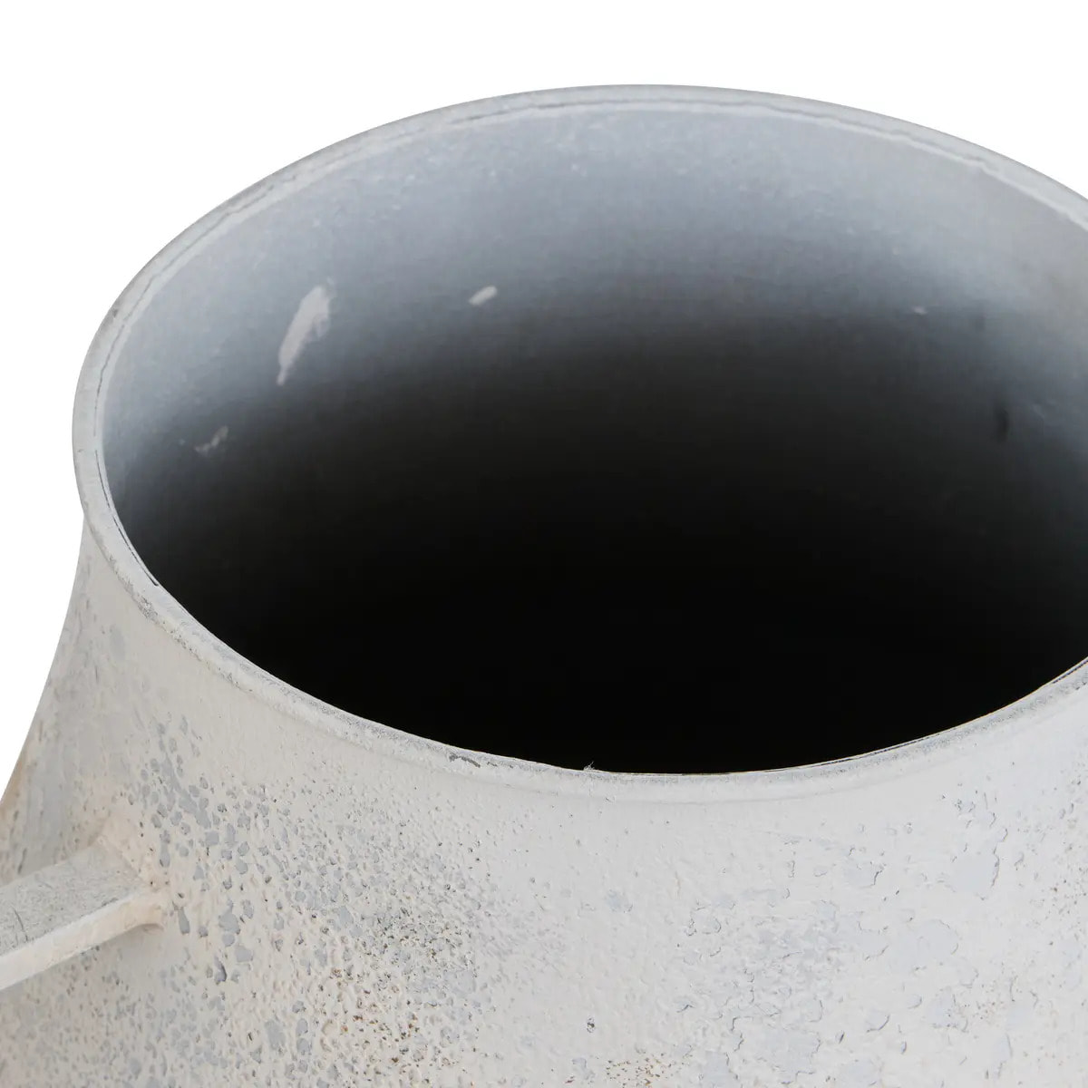 Vase Glady en Acier 37,5x33,5x58,5 cm Gris