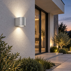 Applique LED tonda bi Rossini SILVER 4000K