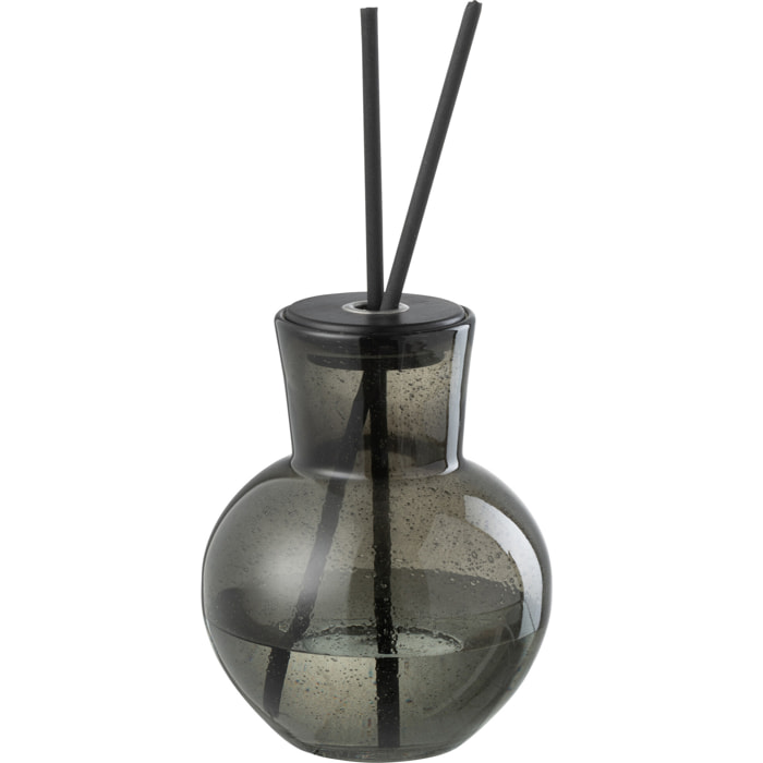 J-Line Bâtonnets parfumés Couvercle Olive & Frank Incense - verre - vert