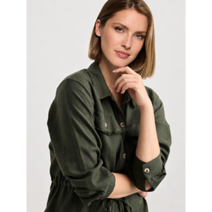 Chaqueta Caqui - Zentara