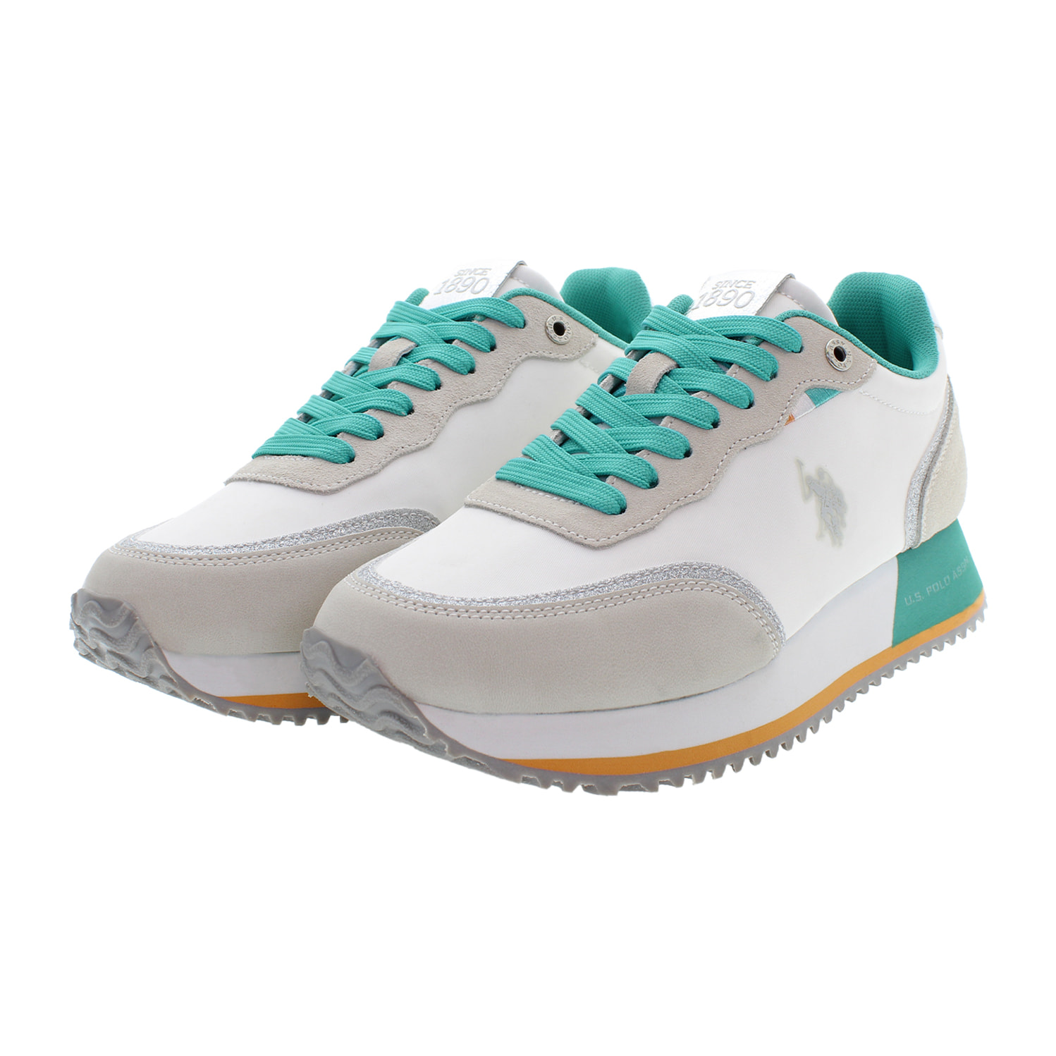 U.S. Polo Assn. - Sneakers SACHA007W/5NS1 in sintetico per donna