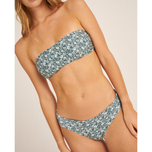 Top de bikini bandeau reversible