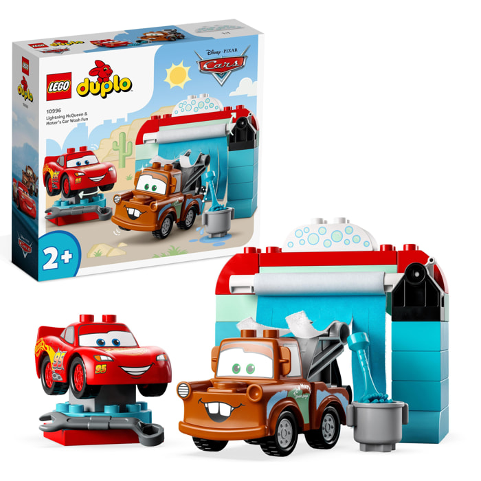 LEGO DUPLO 10996 - DIVERTIMENTO ALL'AUTOLAVAGGIO CON SAETTA MCQUEEN E CRICCHETO