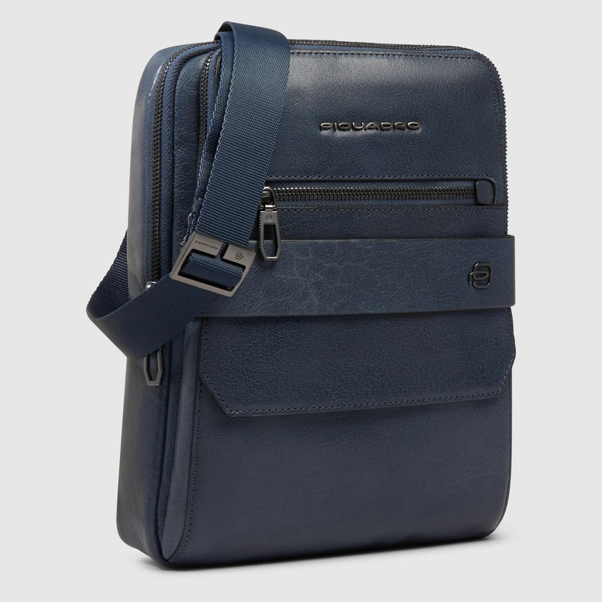 Piquadro Borsello in pelle porta iPad® con protezione RFID