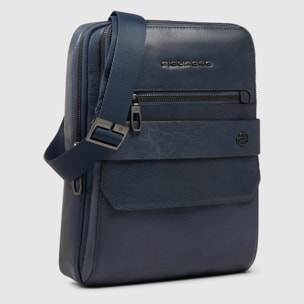 Piquadro Borsello in pelle porta iPad® con protezione RFID