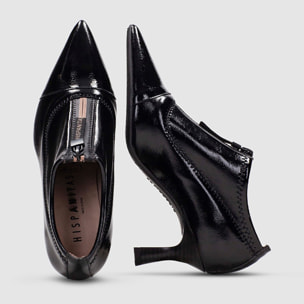 Abotinado Aitana Negro 6 cm