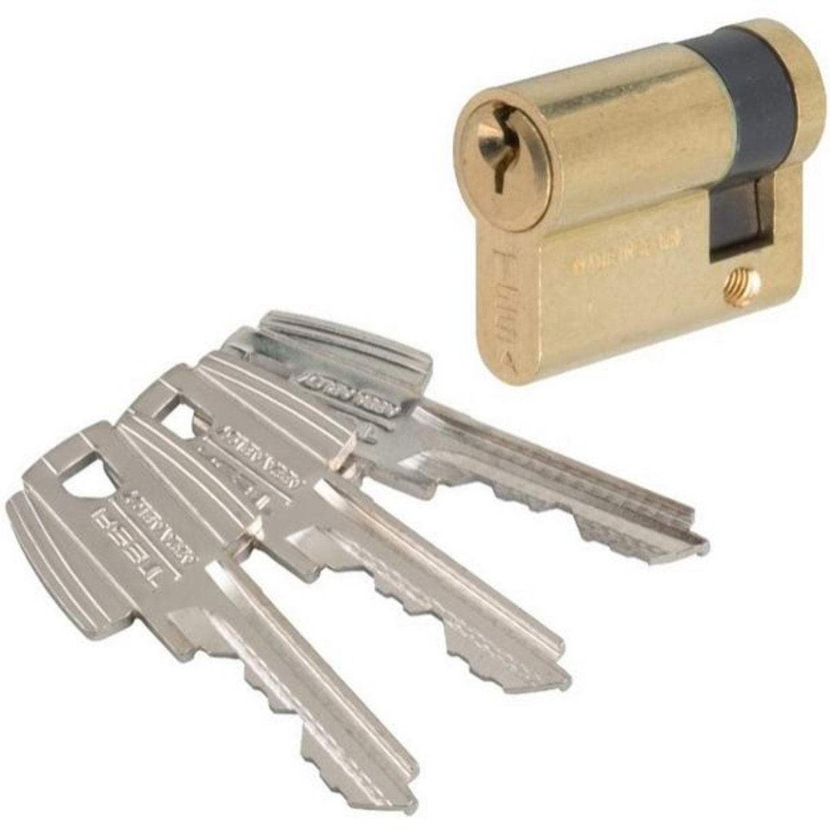 Cylindre entrouvant TESA n°clef 97856 B Laiton - 50303010L 97856