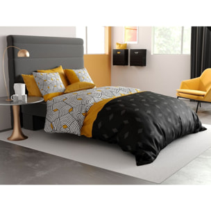 Parure Housse De Couette 3pcs 100% coton 57fils Faro