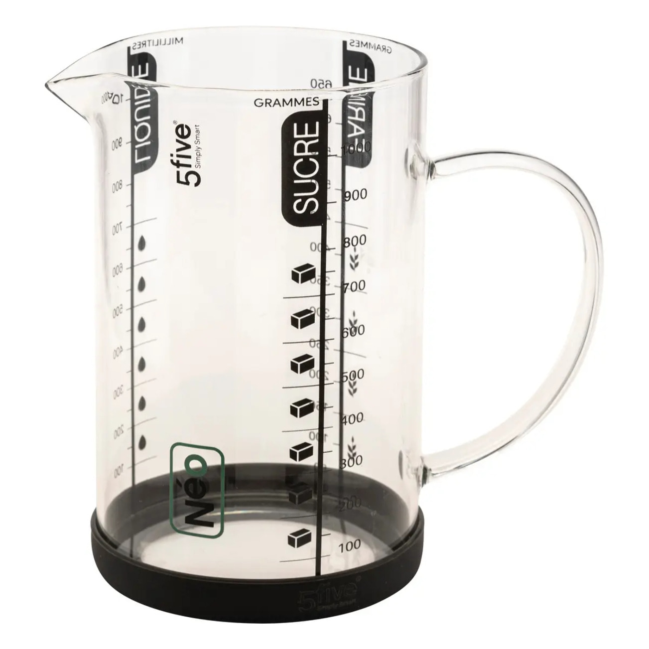 Verre doseur 1L "Silitop"