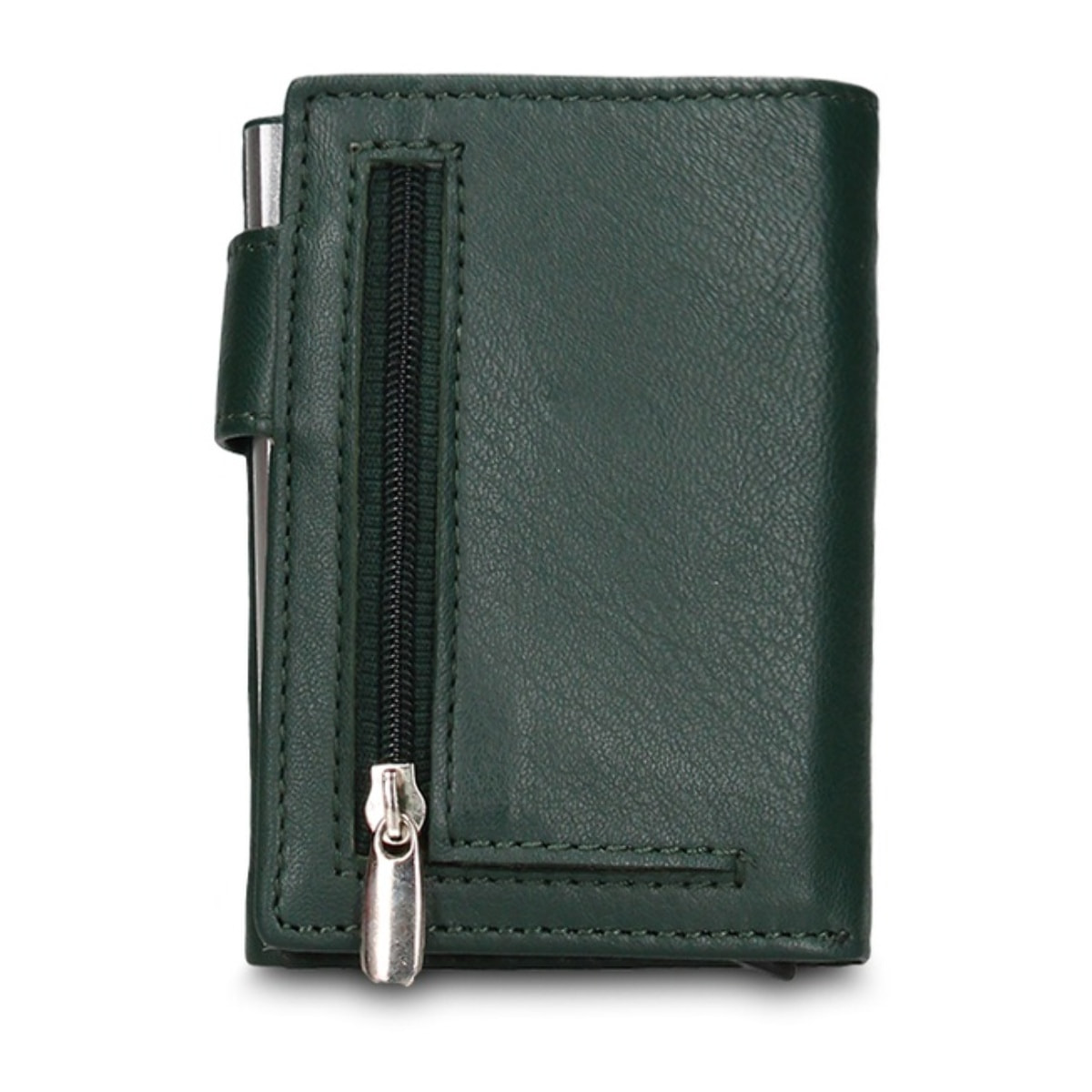 Portafoglio uomo in vera pelle - Modello Novara Elite - Casual - 7.5 x 10.0 x 2.0 cm