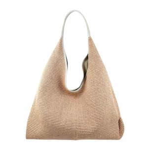 Bolso de Hombro Cheval Firenze Iris S/S Beige