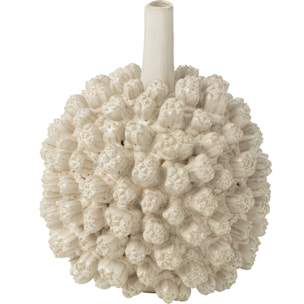 J-Line vase Saki - céramique - blanc - large